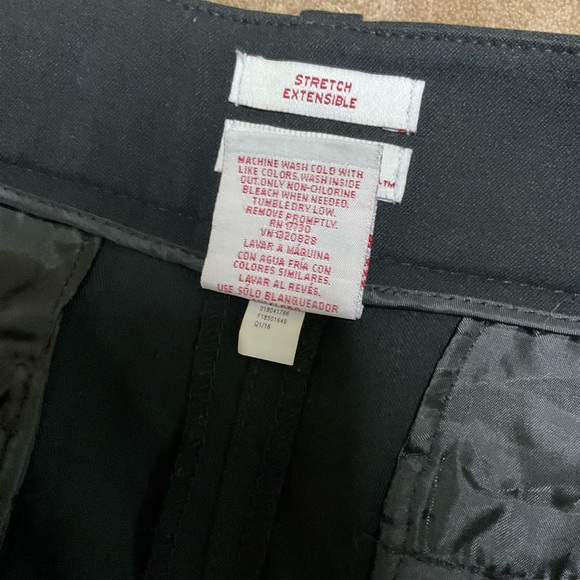 Merona Black Classic Size 12 Stretch Pants - Picture 4 of 8